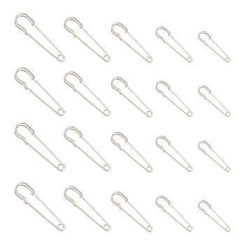 Unicraftale Stainless Steel Pins, Knitting Stitch Marker, Stainless Steel Color, 60pcs/box