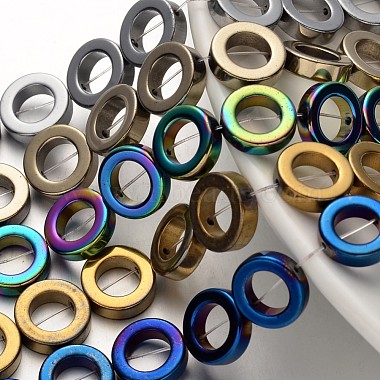 14mm Ring Non-magnetic Hematite Beads