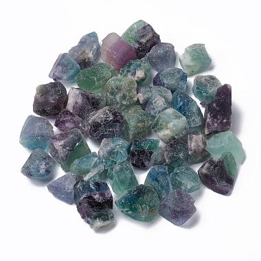 Colorful Nuggets Fluorite Beads