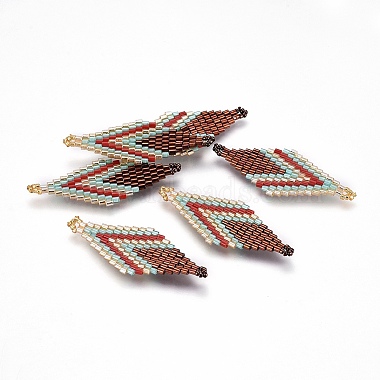 MIYUKI & TOHO Handmade Japanese Seed Beads Links(SEED-E004-B05)-2