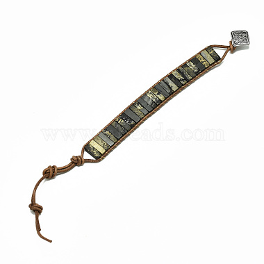 Cowhide Leather Cord Bracelets(BJEW-R309-01A-13)-2