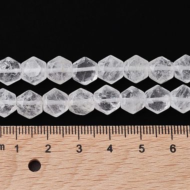 naturelles cristal de quartz brins de perles(G-K359-C01-01)-5