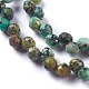 Natural African Turquoise(Jasper)  Beads Strands(G-H243-10)-3