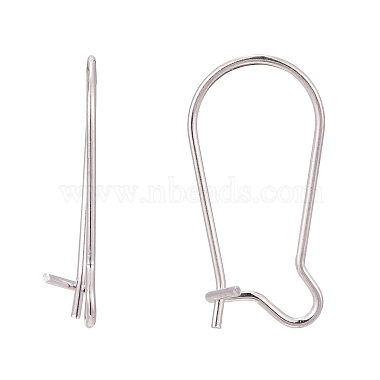 925 Sterling Silver Hoop Earrings(STER-S002-55)-2