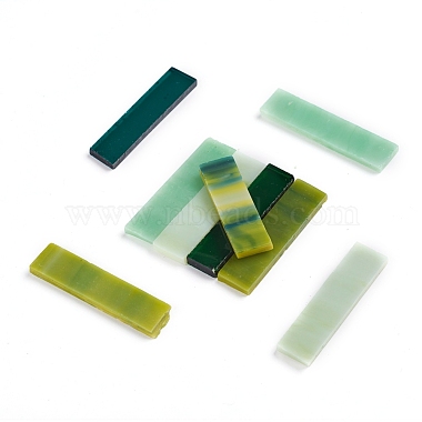 Carreaux de mosaïque de verre cabochons(GLAA-G072-05C)-2