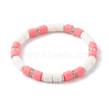 Ensembles de bracelets extensibles en perles d'argile polymère faites à la main(BJEW-JB06435)-7