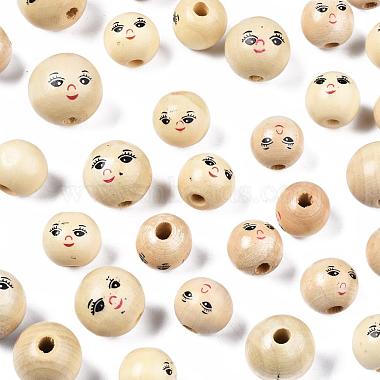 BurlyWood Round Wood Beads