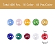400 pièces 10 couleurs galvanoplastie perles de verre brins(EGLA-SZ0001-12)-4