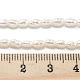 brins de perles de culture d'eau douce naturelles(PEAR-P062-01D-X)-5
