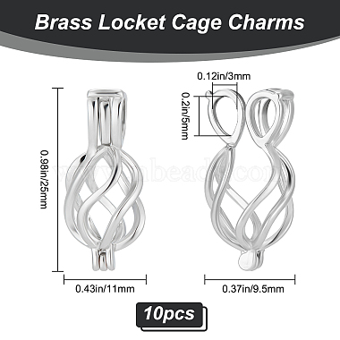 10Pcs Hollow Brass Locket Pendants(FIND-BBC0002-53)-2