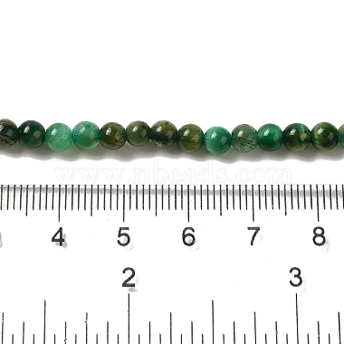 brins de perles en œil de tigre naturel teint(G-G102-A01-01)-5