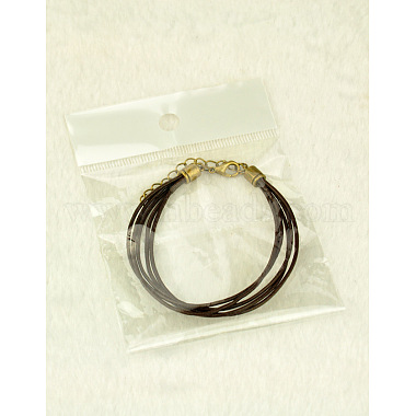 Cowhide Leather Cord Bracelets(BJEW-JB00896-08)-2