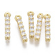 Brass Micro Pave Cubic Zirconia Charms(X-KK-T060-05-I-G-NF)-2