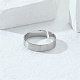 Stainless Steel Open Cuff Ring(GK9650-3)-2