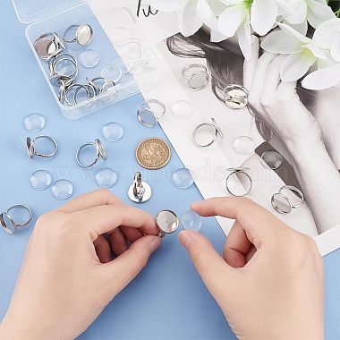 DIY Finger Rings Making Kits(DIY-UN0001-21P)-2