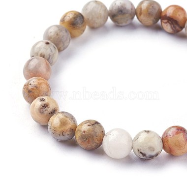 Natural Crazy Agate Beads Stretch Bracelets(BJEW-F380-01-B06)-3