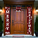 ホームオフィスの玄関ポーチの装飾用のクリスマスポリエステル吊り看板(HJEW-WH0023-009)-5