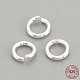 925 Sterling Silver Open Jump Rings(STER-S002-57)-1