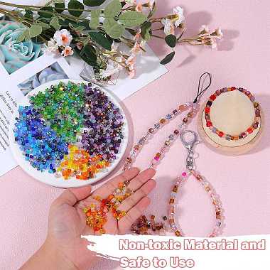 2 Bags Imitation Artificial Crystal Glass Beads(GLAA-SZ0001-95B-09)-3