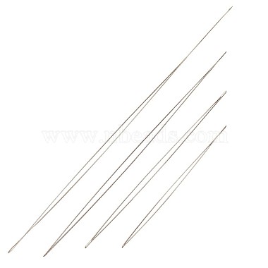 Stainless Steel Big Eye Beading Needles(TOOL-CD0001-01P)-5