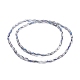 Galvanisierte glasperlen stränge(EGLA-H100-HR01)-3