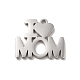 Mother's Day Theme 304 Stainless Steel Pendants(STAS-E171-03P-05)-1