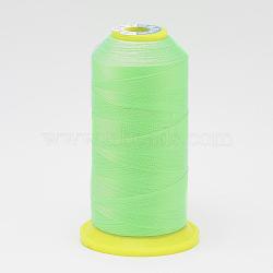 Nylon Sewing Thread, Light Green, 0.6mm, about 300m/roll(NWIR-N006-01T1-0.6mm)