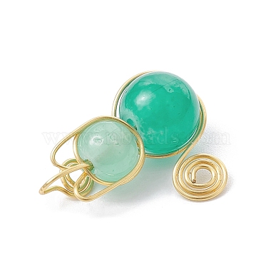 Imitation Jade Glass Beads Pendants(PALLOY-JF02480-04)-3