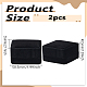Square Flocking Finger Ring Packing Boxes with Flip Lids(CON-WH0085-138A)-2