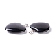 Natural Obsidian Pendants(G-G956-B40-FF)-3