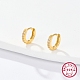 925 Sterling Silver Micro Pave Cubic Zirconia Hoop Earrings for Women(EJEW-F317-10G)-1