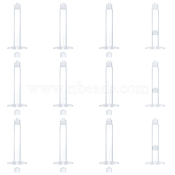 Plastic Dispensing Syringes, with Piston, Clear, 74x32x14mm, Hole: 2mm, Piston: 9.5x8mm, Capacity: 3ml(0.1 fl. oz)(TOOL-GA0001-26)