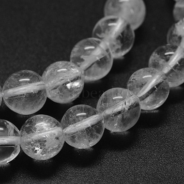 Natural Quartz Crystal Beads Strands(X-G-F570-01-8mm)-3