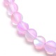 Chapelets de perles en pierre de lune synthétique(X-G-F142-6mm-09)-3