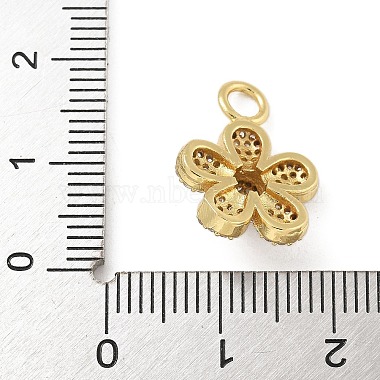 Rack Plating Brass Micro Pave Cubic Zirconia Pendants(KK-A234-018G)-3