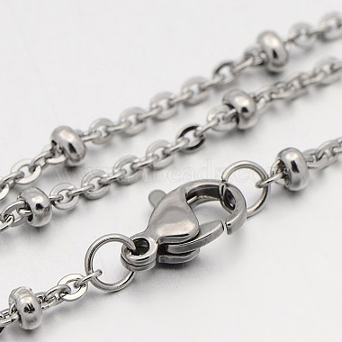 304 из нержавеющей стали кабель цепи ожерелья(STAS-O053-29P)-5
