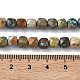 天然アフリカンターコイズ（ジャスパー）ビーズストランド(G-L651-D02-6x6mm)-5