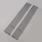 Polyester Long Oversleeves, Sun Protection Sleeves, Dark Gray, 503~507x82~85x0.4mm(AJEW-WH0709-231A)