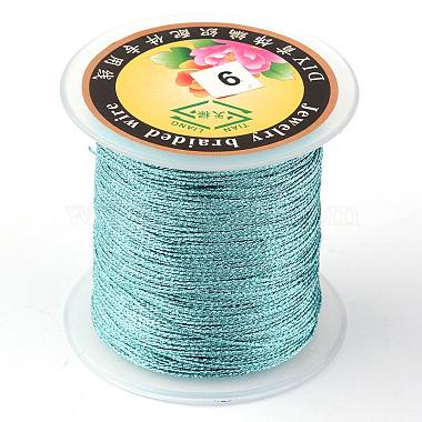 1mm DarkTurquoise Metallic Cord Thread & Cord