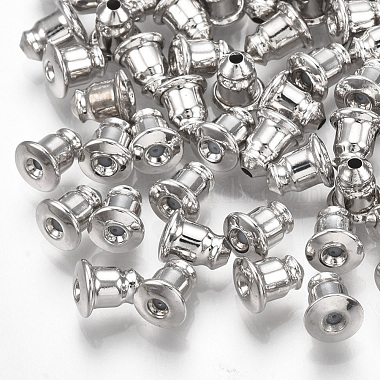 Real Platinum Plated Brass Ear Nuts