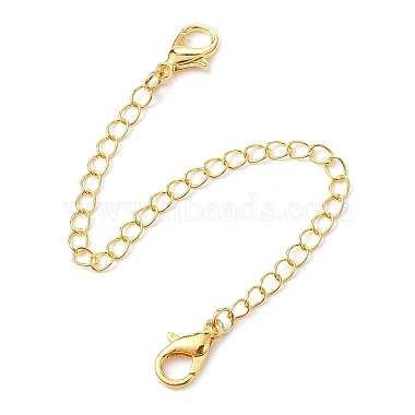 2Pcs Brass Curb Chains Extender(FIND-JF00119)-3