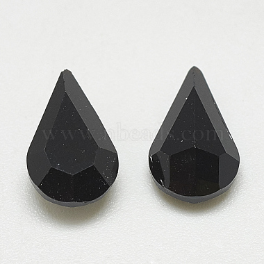 Pointed Back Glass Rhinestone Cabochons(RGLA-T082-5x8mm-02)-2