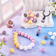 50Pcs Food Grade Eco-Friendly Silicone Beads(SIL-TA0002-89A)-7
