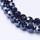 Electroplate Glass Beads Strand(EGLA-J042-4mm-F01)-1