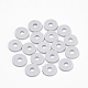 Flat Round Eco-Friendly Handmade Polymer Clay Bead Spacers(X-CLAY-R067-4.0mm-39)-2