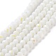 Electroplate Opaque Solid Color Glass Beads Strands(EGLA-A034-P6mm-L17)-1