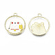 Alloy Enamel Pendants(ENAM-S115-194)-3