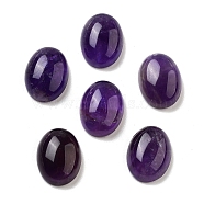 Natural Amethyst Cabochons, Grade A, Oval, 16x12x5mm(G-G145-01B-17)