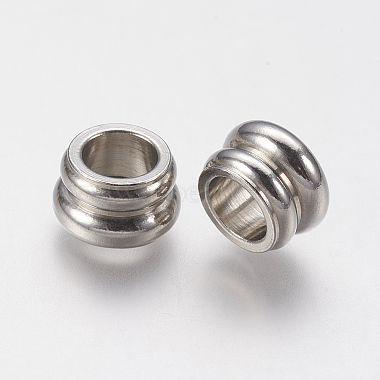 10mm Rondelle Stainless Steel Beads