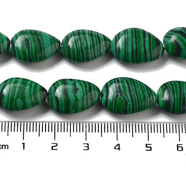 Synthetic Malachite Dyed Beads Strands(G-P528-L07-01)-5